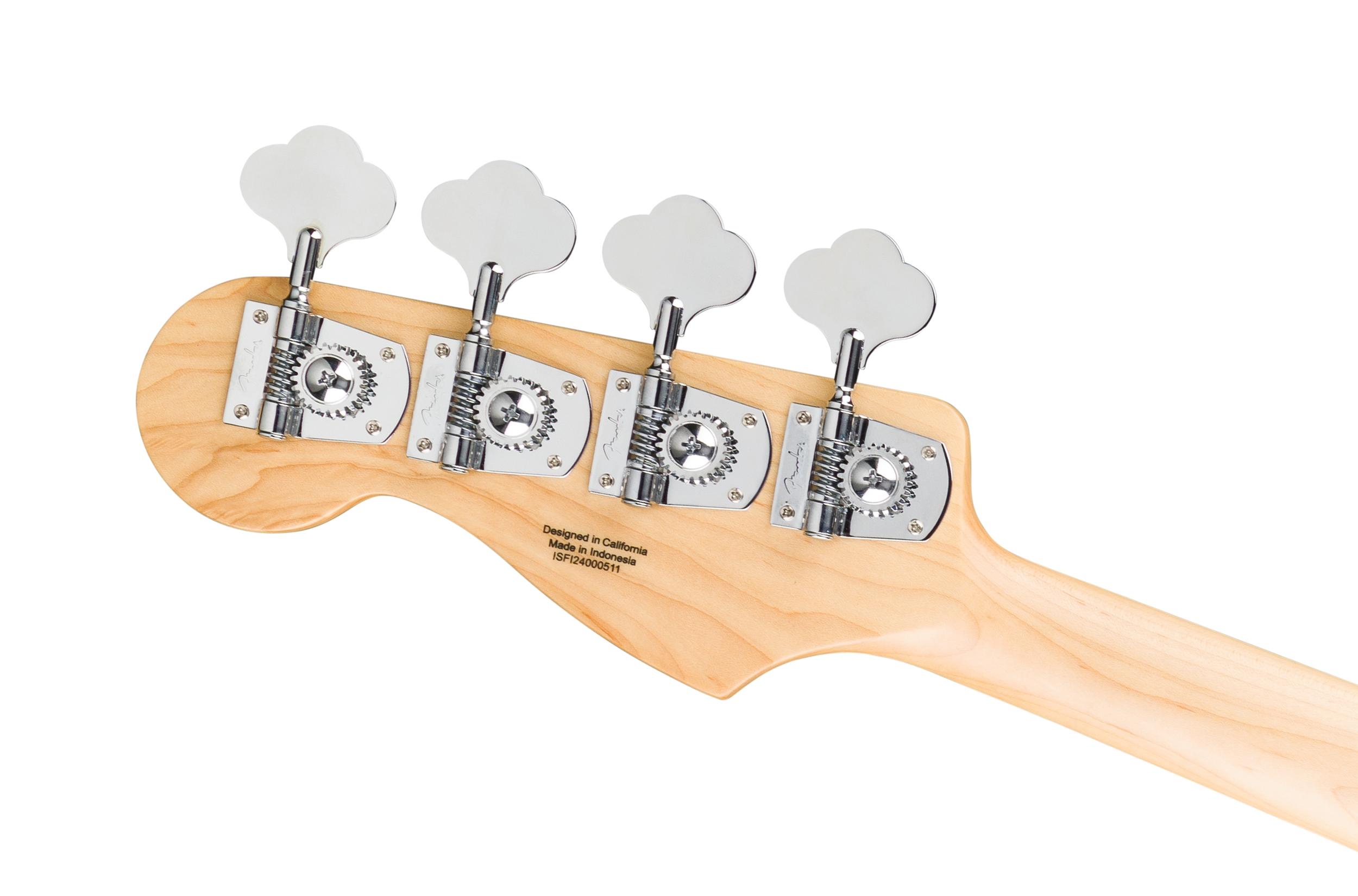 Fender Standard Series Jazz Bass Guitar in 3-Tone Sunburst